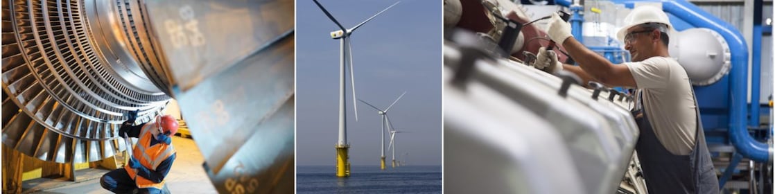 Various power industry infrastructure equipment