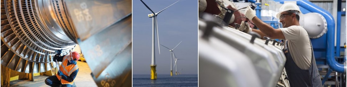Various power industry infrastructure equipment