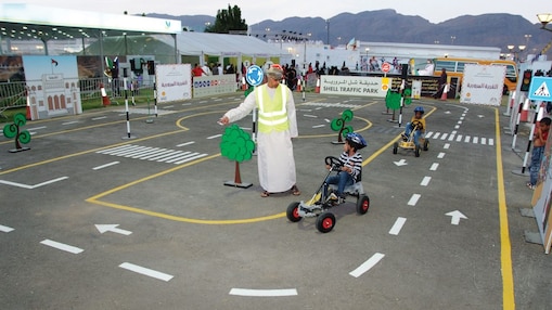 Shell traffic safety rules for Oman