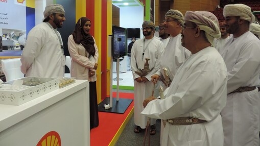 Presenting at an exhibition