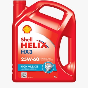 صورة لعبوة زيت شل Helix HX3 25W-60