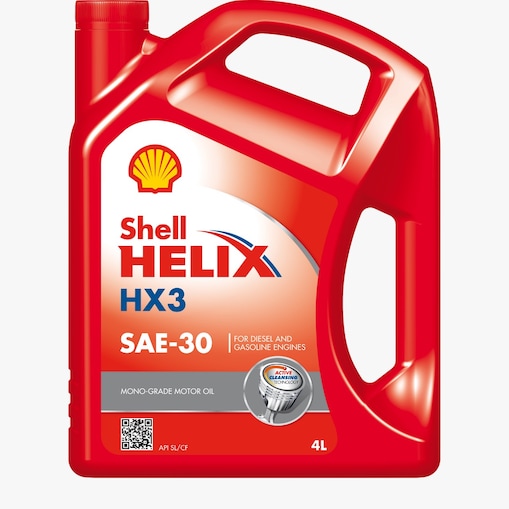 صورة لعبوة زيت شل Helix HX3 SAE-30