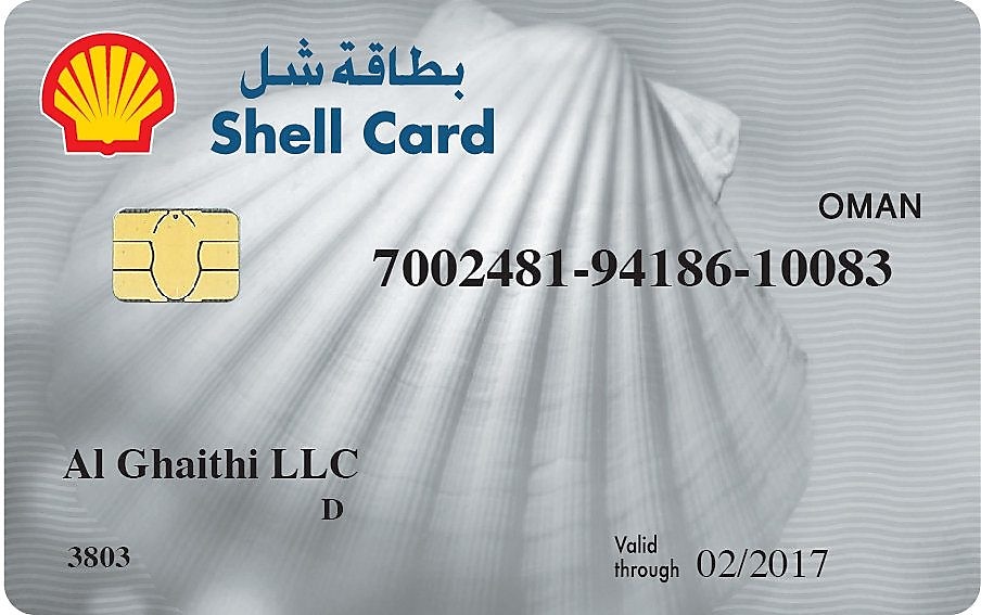 Shell Fleet Card Oman