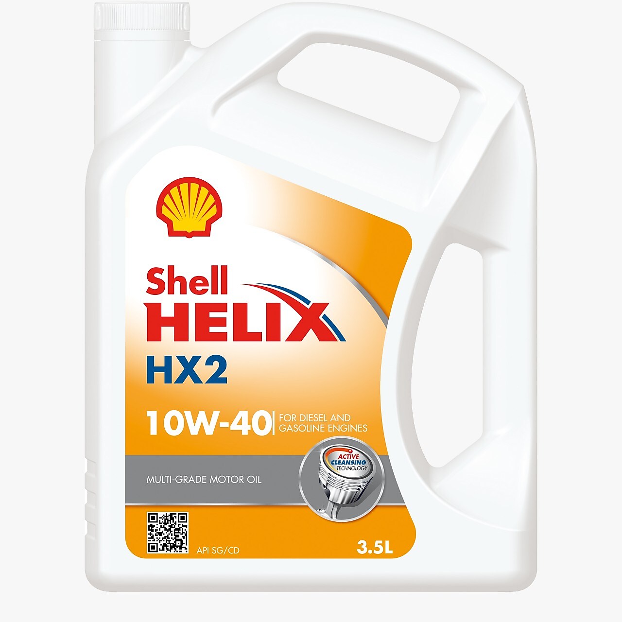 Packshot of Shell Helix HX2 10w-40
