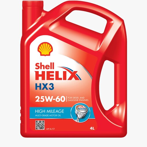 Packshot for Shell Helix HX3 25W-60